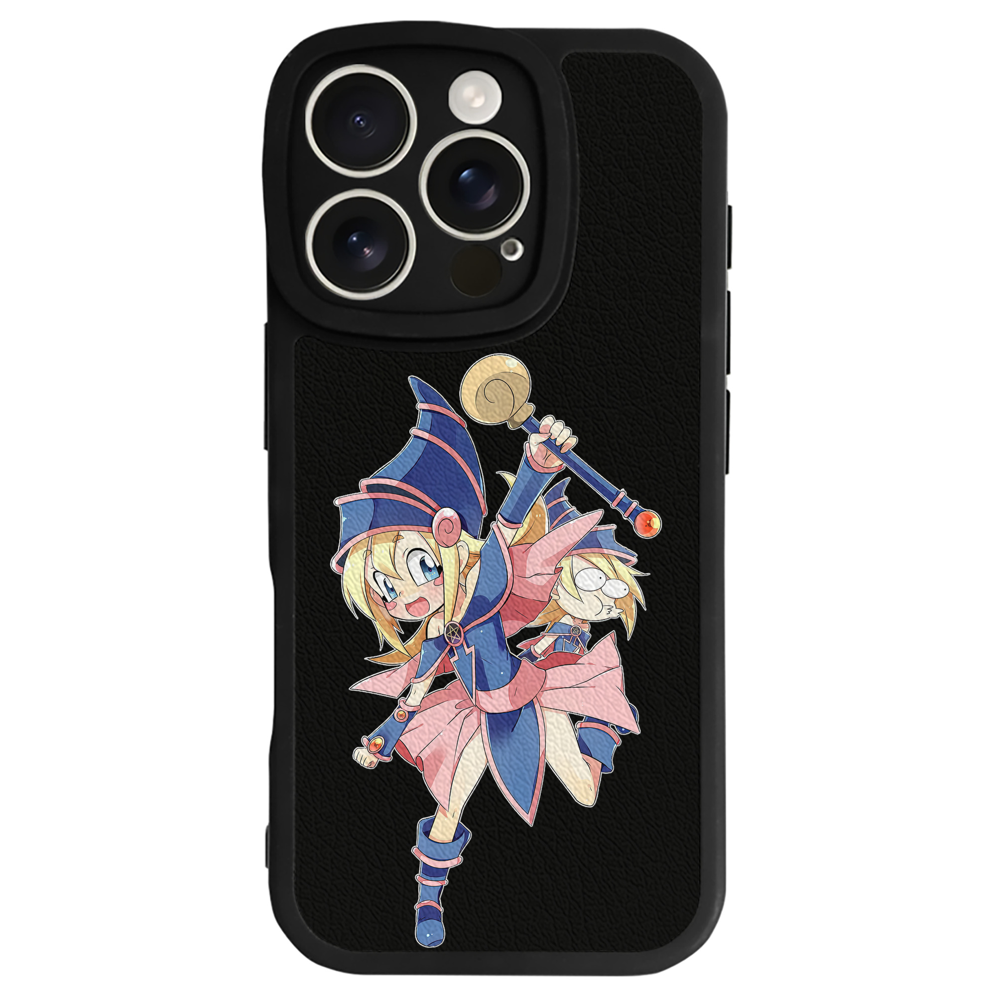 遊☆戯☆王 Yu-Gi-Oh! 【iPhone 16シリーズ対応】シリコンスマホケース（レザー調） 材質：シリコン
